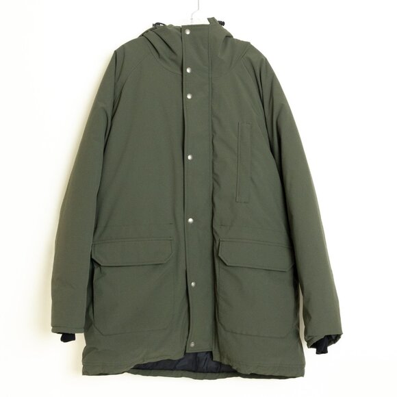 Kanuk Insulated Sherpa Jacket Winter Parka Green XL - Picture 2 of 16